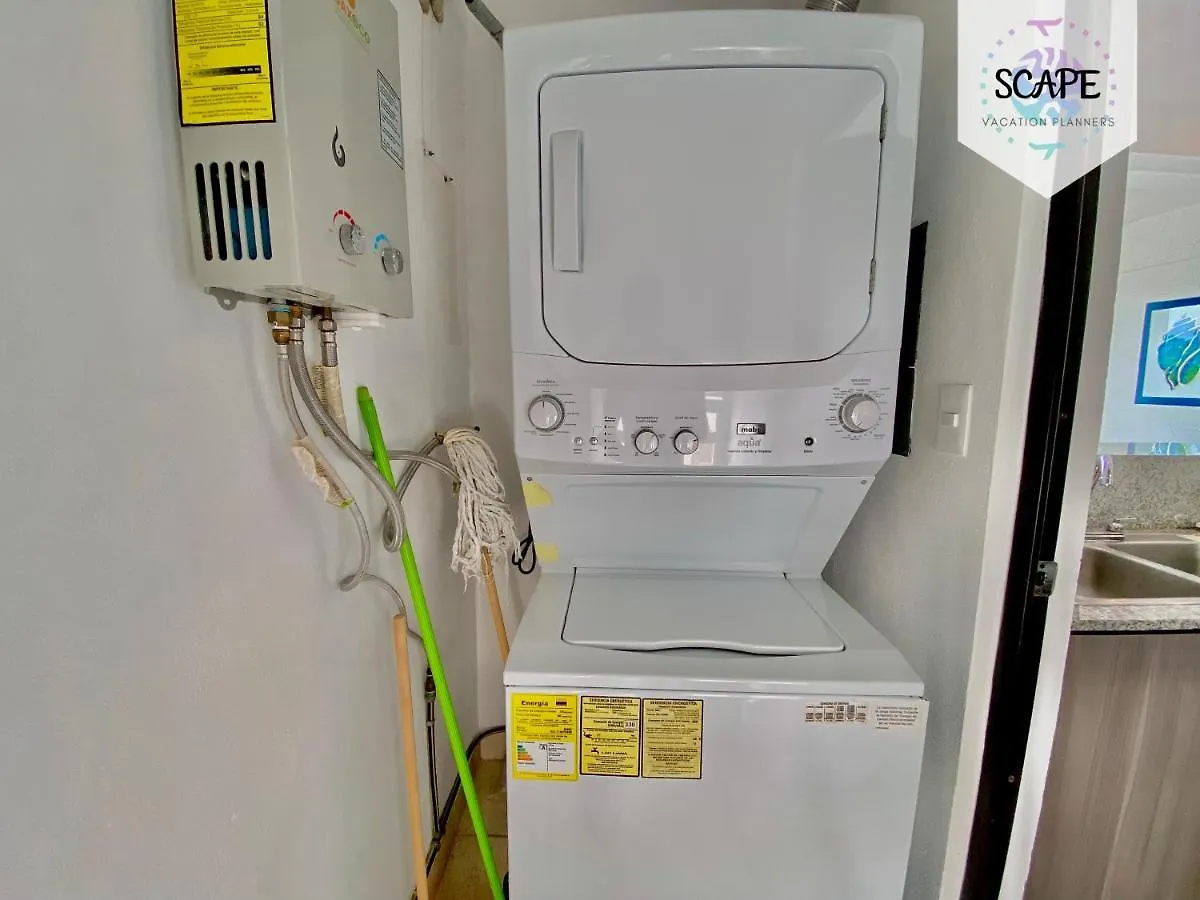Unico Y Agradable Dto En Zona Centro Para 6 Pax Cancun Apartment